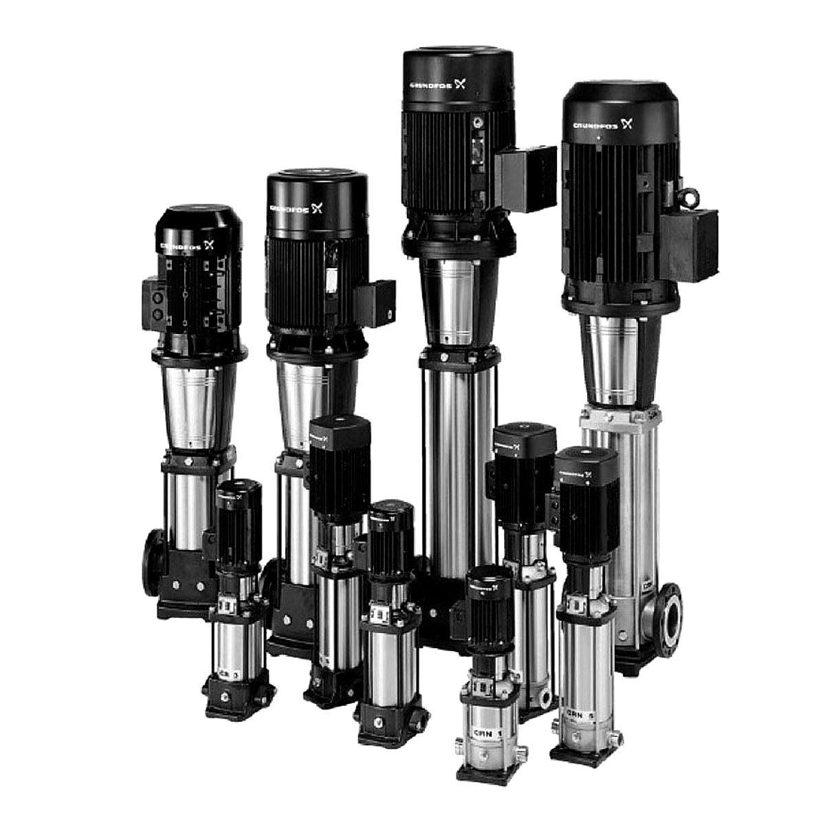 مكوّنات أنظمة ForeverPure - Grundfos وCAT وDanfoss وFEDCO وFilmtec